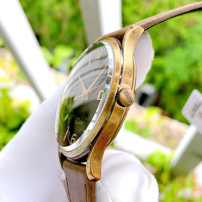 Vỏ thép không gỉ 316L mạ vàng PVD màu đồng cổ điển