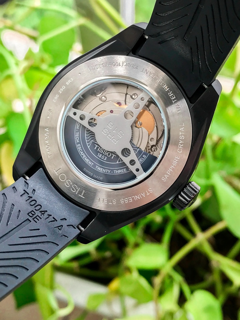 Powermatic 80 của Tissot đảm bảo độ chính xác cao trong việc đo thời gian.