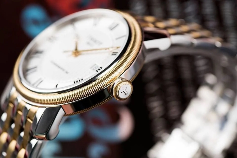Thiết kế niềng họa tiết đặc biệt của Tissot T097.407.22.033.00