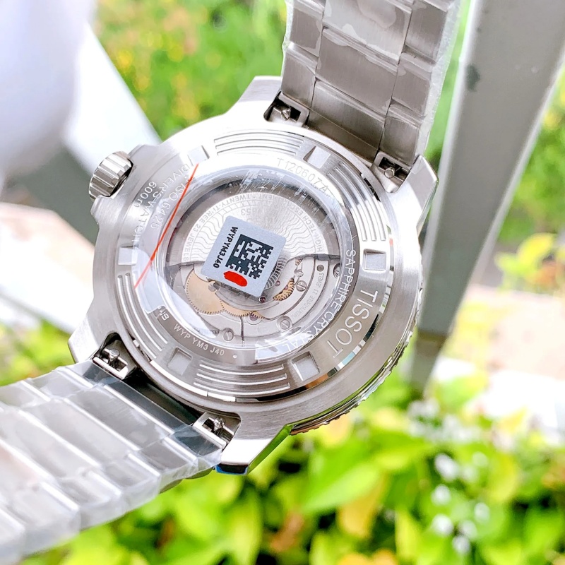 Dòng đồng hồ TISSOT T120.607.11.041.01 với thiết kế mạnh mẽ và nam tính,